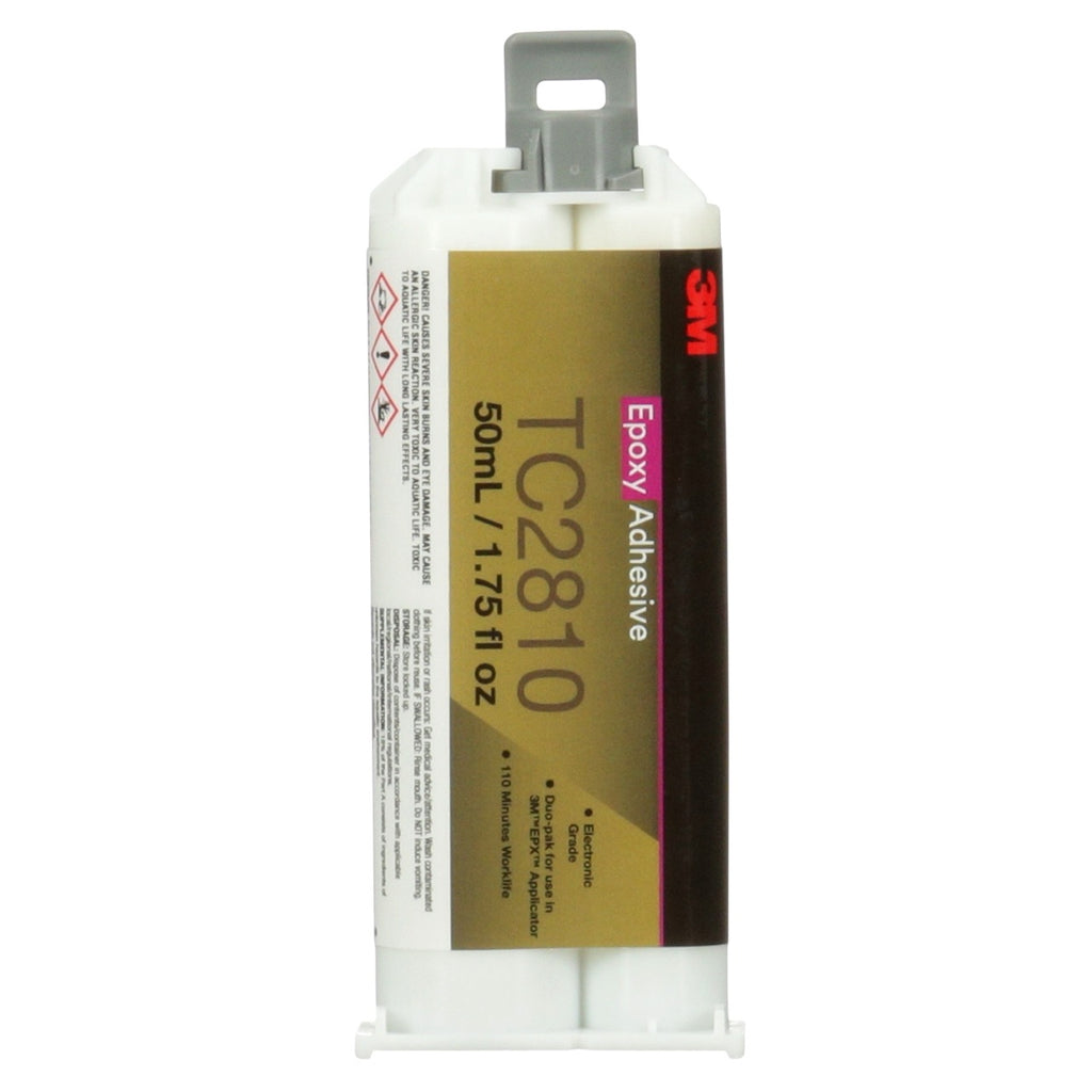 3M™ Thermally Conductive Epoxy Adhesive TC-2810, 50 mL Duo-Pak, 12 Ea/Case
