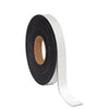 White Faced Dry Wipe Magnetic Tape 25mm x 10m