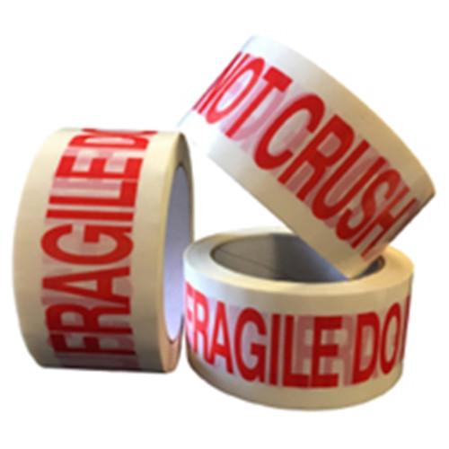 PP5 Fragile Do Not Crush Pre Printed Packaging Tape 48mm x 66m