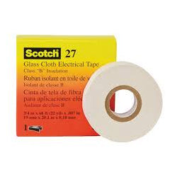 3M 27 Glass Cloth Electrical Tape 25mm x 55m