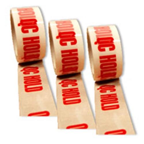 PP9 QC Hold Pre Printed Packaging Tape 48 x 66m