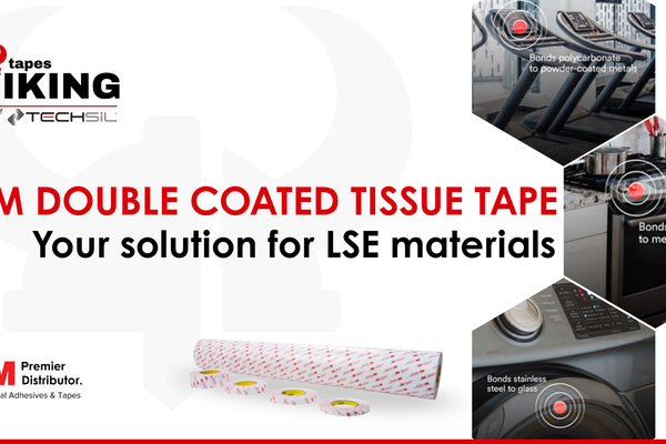 3M Double Coated Tissue Tape 56415; Your go to solution for LSE materials