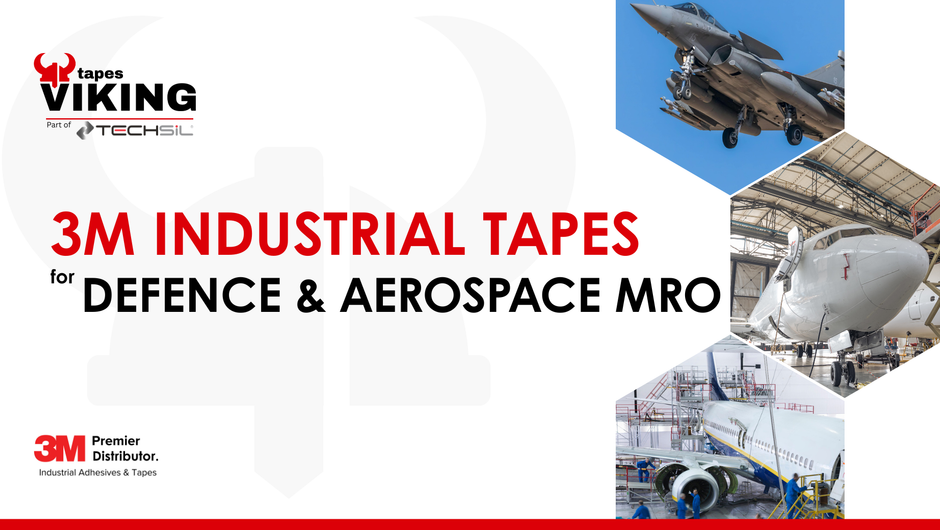 Industrial Tapes for Defence and Aerospace MRO from 3M