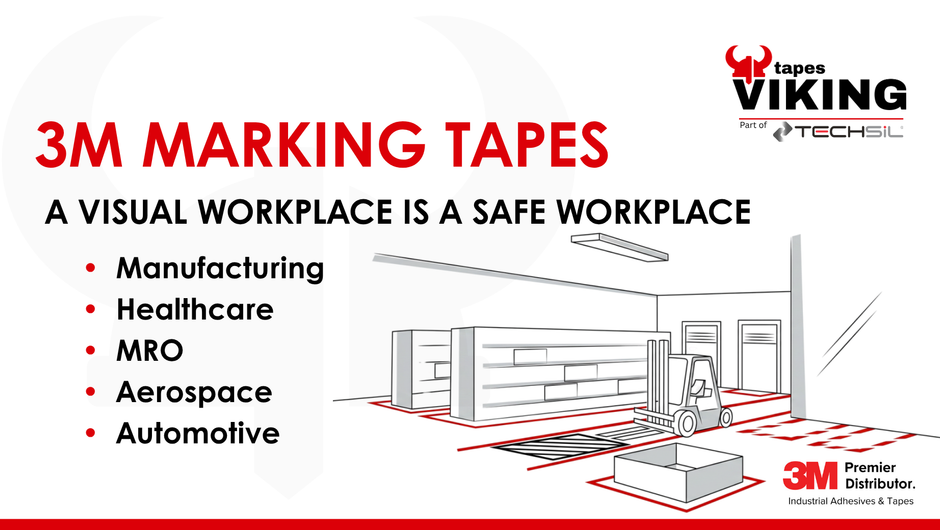 3M Industrial Marking Tape; Fast, Flexible, Durable