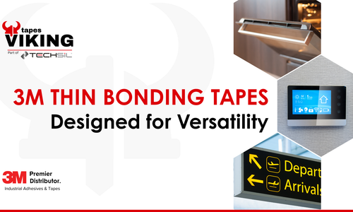 3M Thin Bonding Tapes; Designed for Versatility