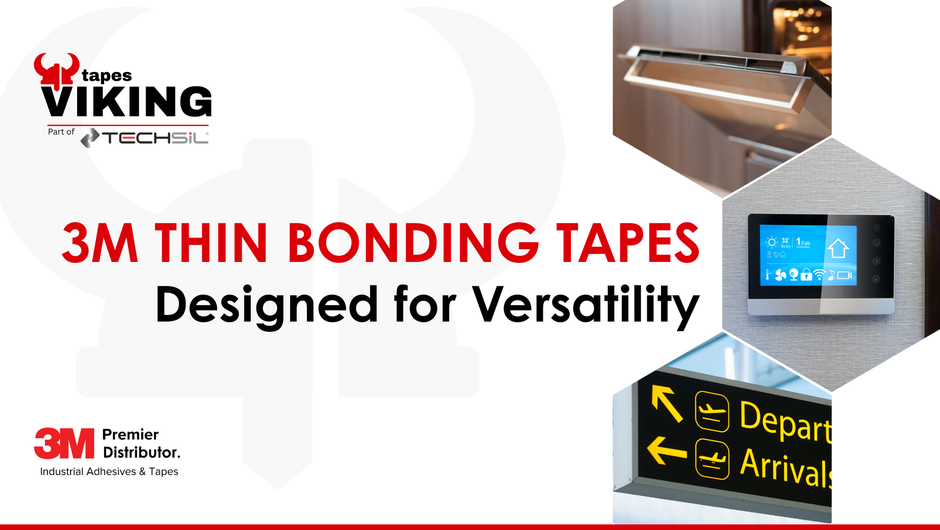 3M Thin Bonding Tapes; Designed for Versatility