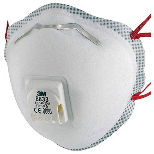 3M FFP3 8833 Disposable Respirators - Pack of 10
