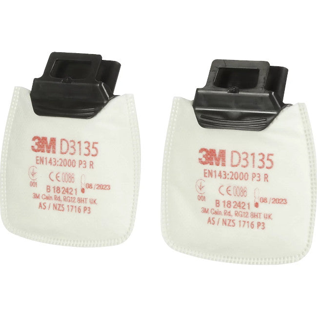 3M D3135 Particulate Filters P3R - Pack of 10