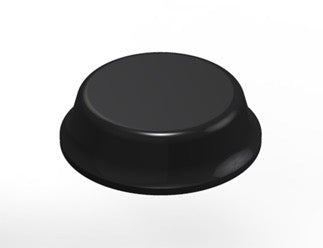 3M™ Bumpon™ SJ5012Bl Elastic Buffer Mini-Pack, Black, 56 Pieces, 12.7 x 3.5 mm, 18 Pack/Case
