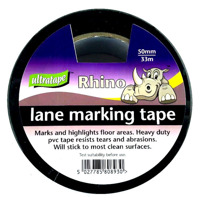 Rhino Self Adhesive Line Marking Tape 50mm x 33m