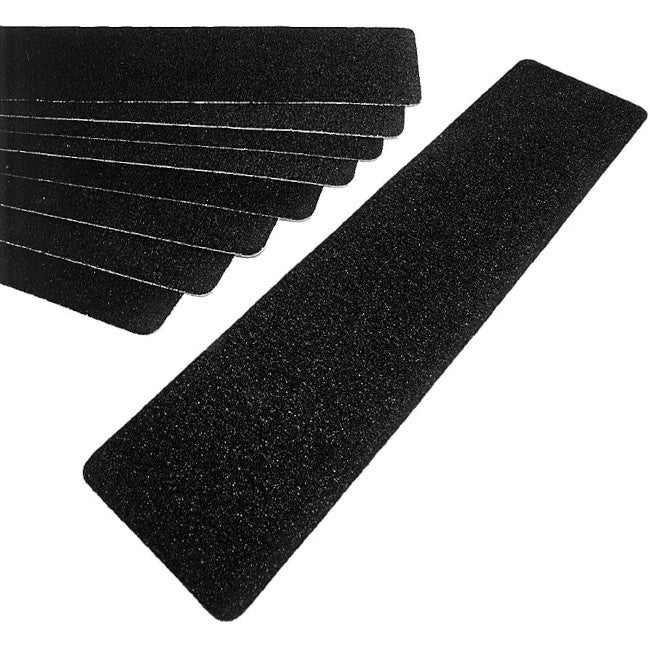 Coarse Anti Slip Sheets 150mm x 610mm - Pack of 10 - Black