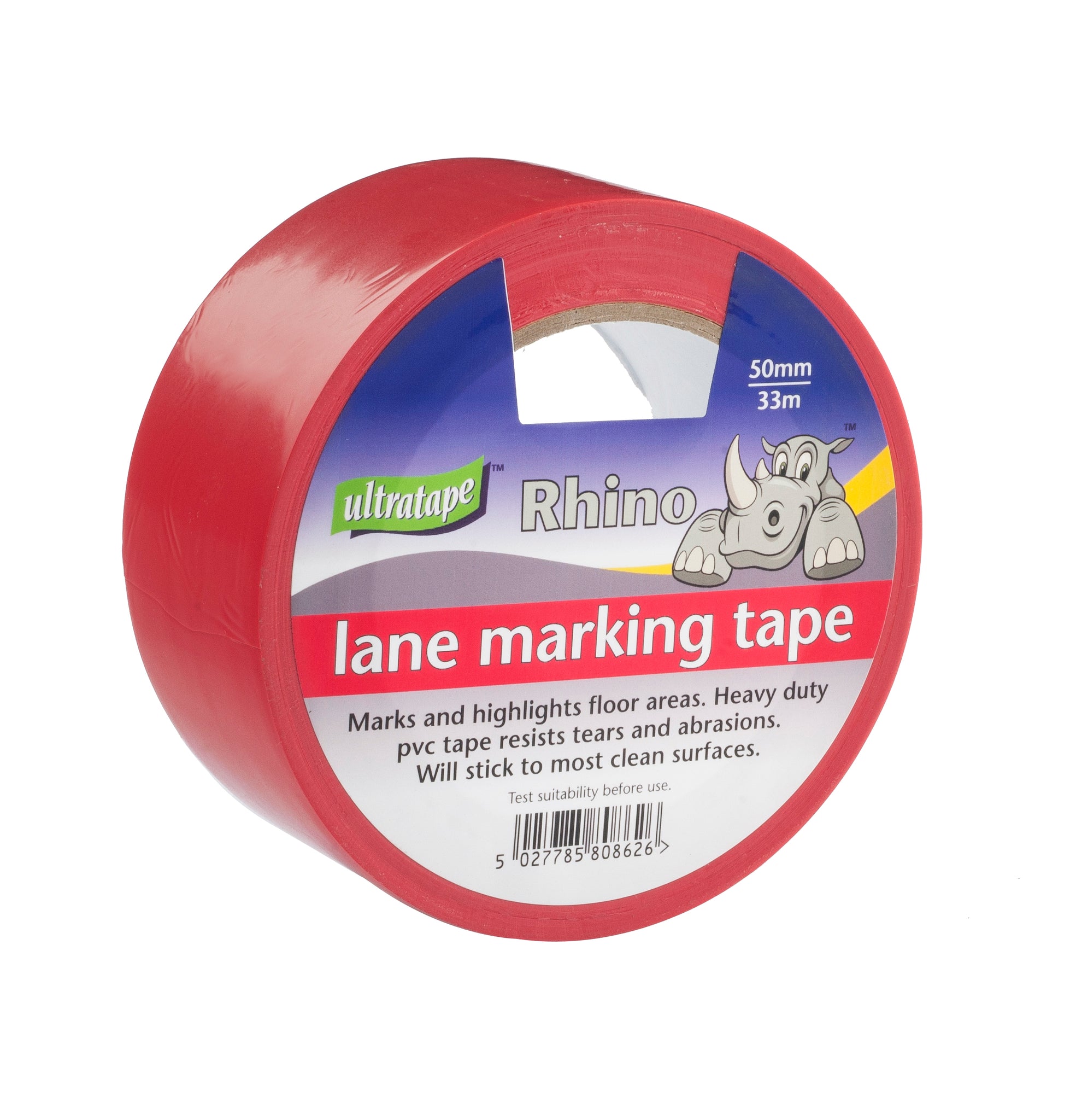 Rhino Self Adhesive Line Marking Tape 50mm x 33m