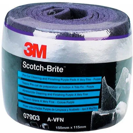 3M Scotch Brite Clean and Finish Roll 150mm x 115mm (35 Pads)