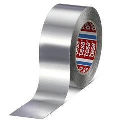 Tesa 60672 75 micron Fire Retardant Aluminium Foil Tape with Liner