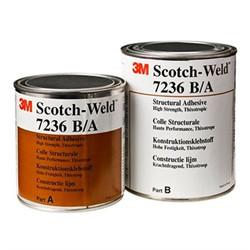 3M 7236 B/A Two Part Structural Adhesive 1 Litre
